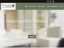Tablet Screenshot of naturaemedical.com
